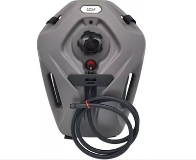 XM42 Polymer 2.5 Gallon Backpack Flamethrower Tank, Gray - $99.99 (S/H $19.99 Firearms, $9.99 Accessories)