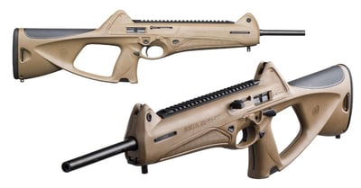 Beretta USA Cx4 Storm 9mm 16.60" 20+1 FDE Fixed Thumbhole Stock Polymer Grip - $644.85 (add to cart to get this price)