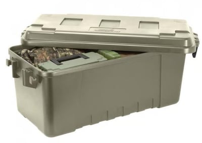 Plano Sportsman Trunk, OD Green, Lockable Storage Box, Airline Approved, Heavy-Duty Containers for Camping, 56-Quart - $12.49  + FREE Shipping