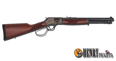 Henry H012GCRCC Big Boy Carbine Side Gate 45 Colt (LC) 7+1 16.50" American Walnut Color Case Hardened Right Hand with - $947.99 