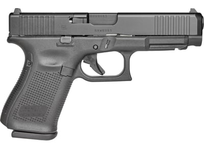 Glock 49 MOS 9mm 4.49" 15rd Pistol, Black - $469.99 