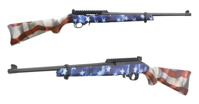 Ruger 10/22 Carbine Vote 2020 American Flag .22 LR 18.5" Barrel 10-Rounds Fourth Edition Collector's Series - $373.99  ($7.99 Shipping On Firearms)