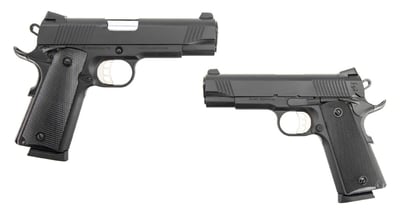 SDS IMPORTS 1911 Carry 45 ACP 4.3in Black 8rd - $418.37 (Free S/H on Firearms)