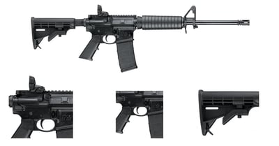 Smith & Wesson M&P15 Sport II 5.56mm NATO 16in Black Semi Automatic Rifle - 30+1 Rounds - $740.99  (Free S/H over $49)