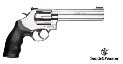 S&W 686 Partridge Sight 6" .357 Magnum Revolver, Satin Stainless - 150844 - $699.99 ($624 after $75 MIR) 