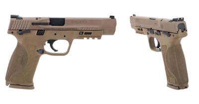 Smith & Wesson M&P 9 M2.0 9mm 5" Barrel 17 Rnds FDE - $439.99 after code "WELCOME20" 