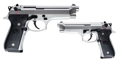 Beretta 92FS Inox 9mm 4.9" Barrel 15 Rnd - $799 