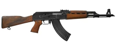 Zastava Arms ZPAP M70 Semi-Auto Rifle, 7.62x39mm, 16.25" Barrel, 30rd, Battleworn Dark Walnut/Black - $1149.99 