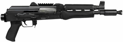 Zastava ZPAP85 AK Pistol 5.56/.223, 10" Barrel, No Brace, Black, 30rd ***FREE HOLOSUN RED DOT HS403B WITH PURCHASE*** - $995.99 (S/H $19.99 Firearms, $9.99 Accessories)