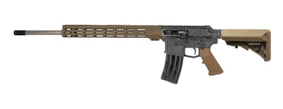 P2A VALIANT LEFT HAND 22" 223 Wylde 1/7 Rifle Length Stainless Premium M-LOK Rifle - BLK/FDE - $935.99 after 20% off