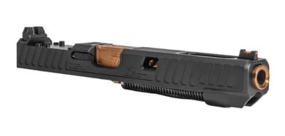 ZEV OZ9 Elite Long Slide Kit, DPP Mount, Black DLC / Bronze PVD - $899