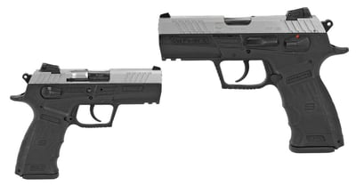 SAR USA CM9 Stainless 9mm 3.8" Barrel 17-rounds Adjustable Sights - $274.70
