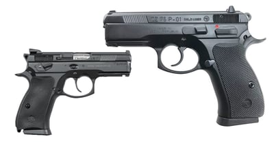 CZ P-01 Compact Steel Frame 9mm 3.75" Barrel 14 Rnd Ambi - $831.89 after code "WELCOME20"