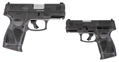 Taurus G3C Striker Fired Compact 9mm 3.26" Barrel 12Rd 3 Mags - $222.20