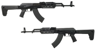 PSA AK47 GF3 Forged "MOEkov" Railed ALG Rifle, Black - $799.99 