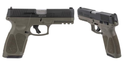 Taurus G3 9mm 4" Barrel Adj. Rear/White Dot Front OD Green 15rd/17rd - $237.99 shipped with code "WELCOME20" 