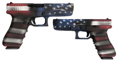 Glock 17 Gen3 Battleworn Flag 9mm 4.49" Barrel 17-Rounds - $669.99 ($9.99 S/H on Firearms / $12.99 Flat Rate S/H on ammo)