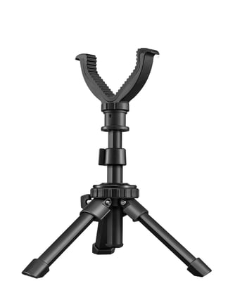 50% OFF CVLIFE Shooting Rest Tripod Durable Adjustable Height Rifle Shooting Tripod 360 Degree Rotation V Yoke Stand, Portable Aluminum Construction for Target Shooting, Hunting and Outdoor Activities w/code H3DMR436 (Free S/H over $25)