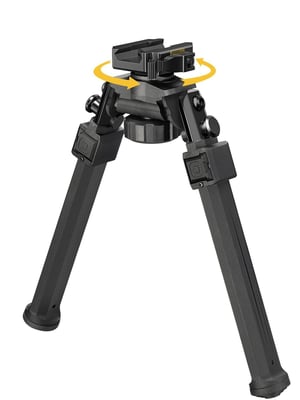 50% off CVLIFE Rifle Bipod Quick Release Picatinny Bipod for Rifle 360 Degrees Swivel and Tiltable Head Adjustable Height and Foldable Legs for Shooting and Hunting w/code C6ZKAJY2 + FREE Shipping