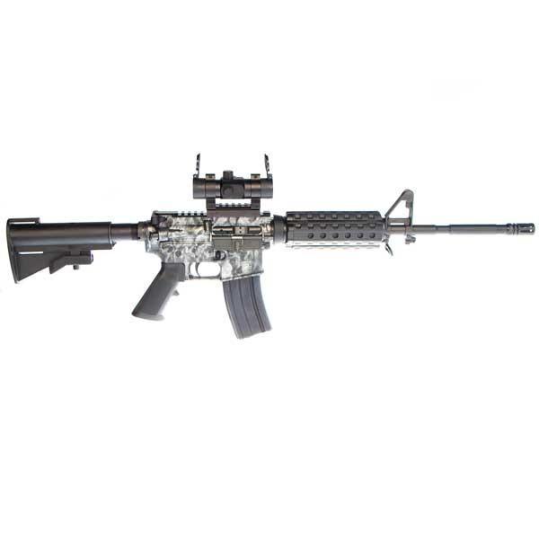 bushmaster carbon 15 with quad rail