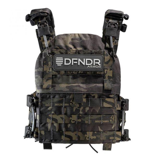 DFNDR Armor QRC Plate Carrier - Multicam Black - $355.00.