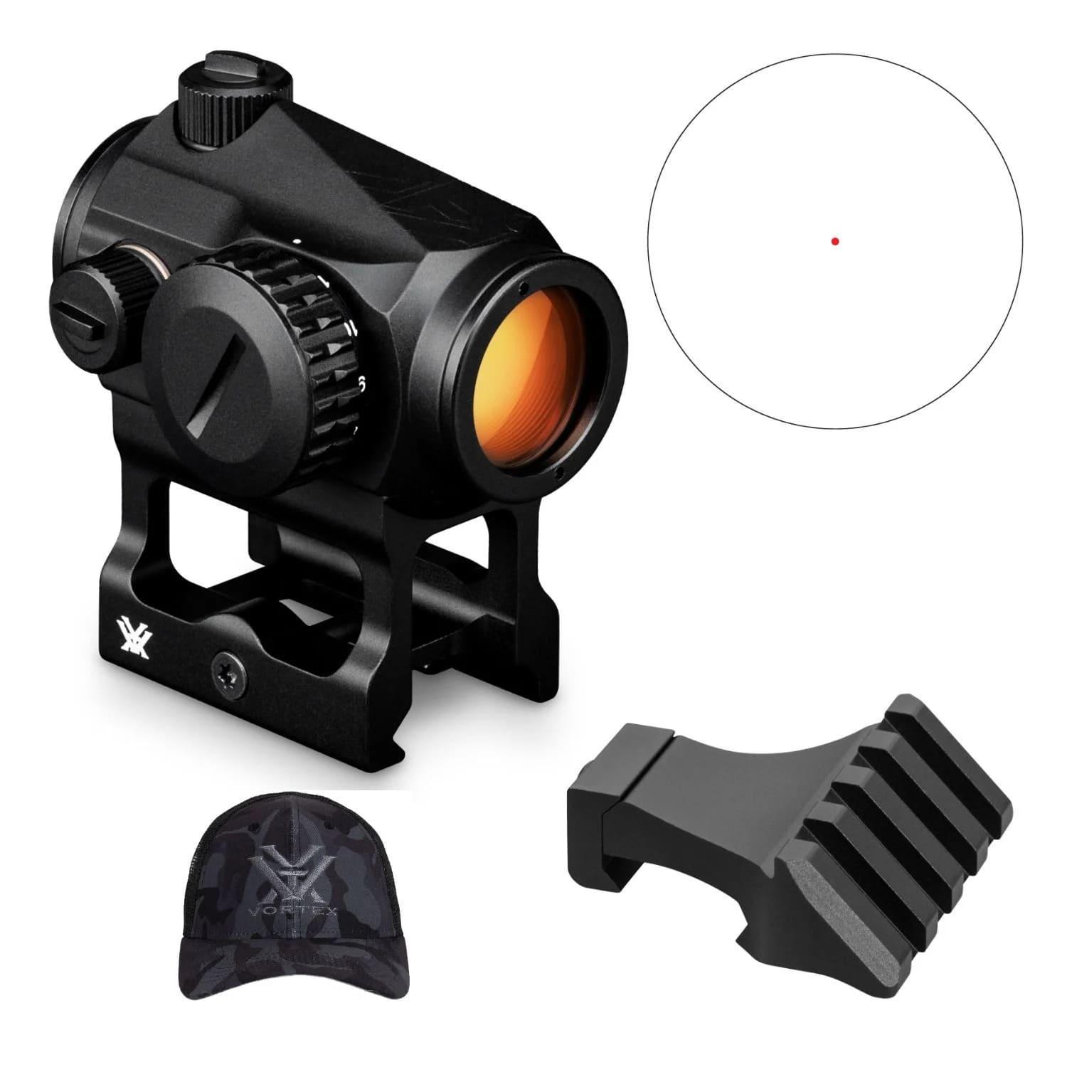 Vortex Crossfire Red Dot Sight (2 MOA Dot Reticle) with 45 Degree Mount Bundle - $194 w/code "FOCUS5" (Free S/H)
