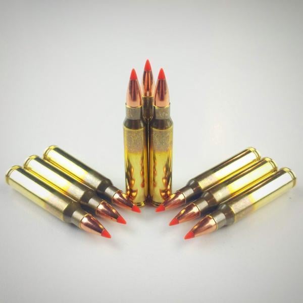 MOA Munitions - .223 Rem 55 Gr Hornady V-MAX - Premium Hunting - 100 Rounds...