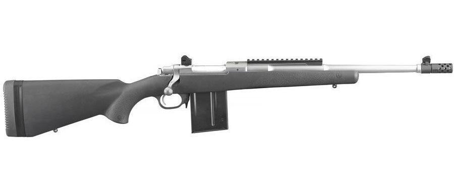 Ruger Gunsite Scout 308 Win 16.1" 10 Rd Black Composite Stock Stainless - $1299.99
