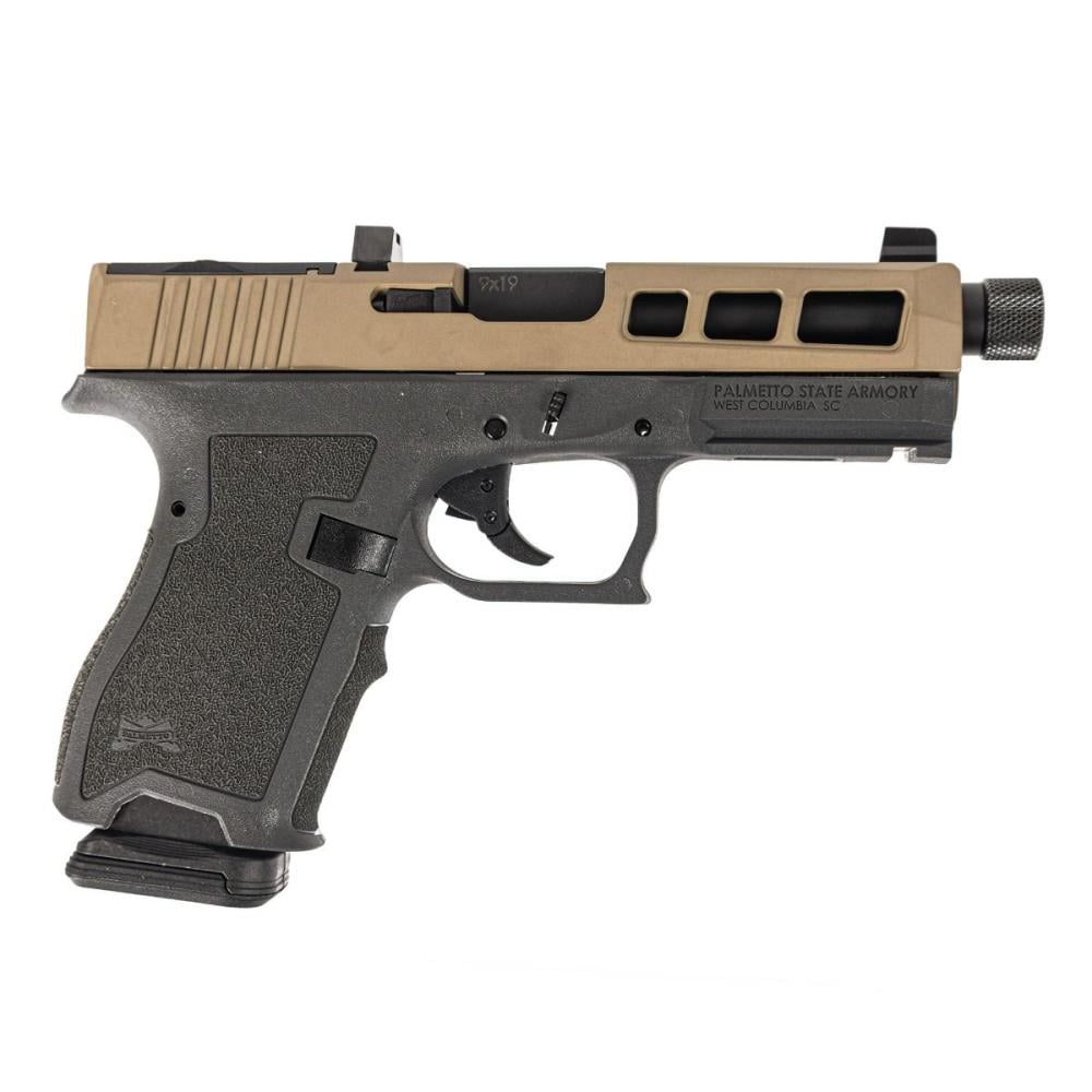 PSA Dagger Compact 9mm Pistol With SW1 Extreme Carry Cut RMR Slide & Threaded Barrel, 2-Tone Flat Dark Earth - $379.99 + Free Shipping