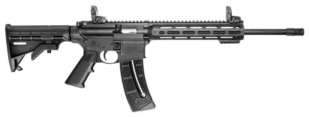 S&W M&P15-22 22LR 16" 25RD BLK THRD - $352.99 (Free S/H over $49)