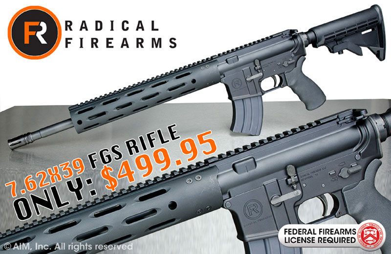 Radical Firearms 7.62X39 FGS-12 Rifle - $499.95 shipped | gun.deals