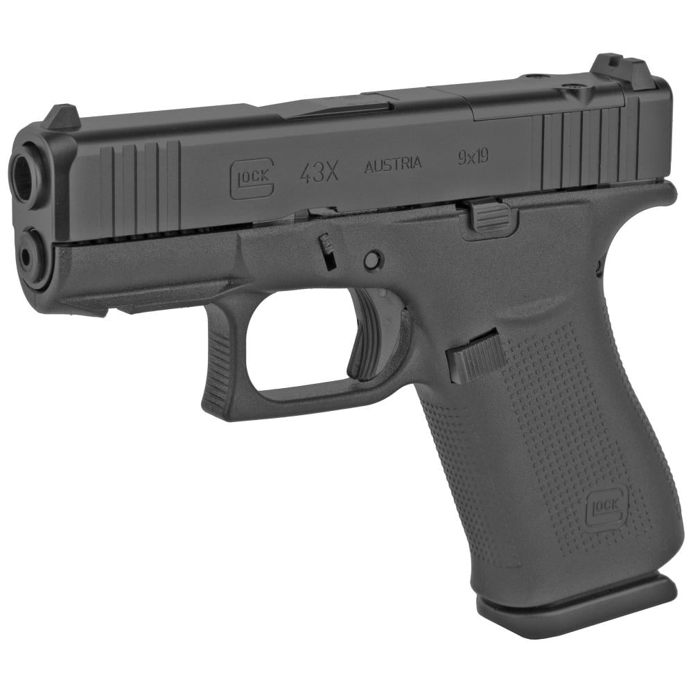 Glock 43X MOS 9mm Luger 2-10 rd Mags - $499 