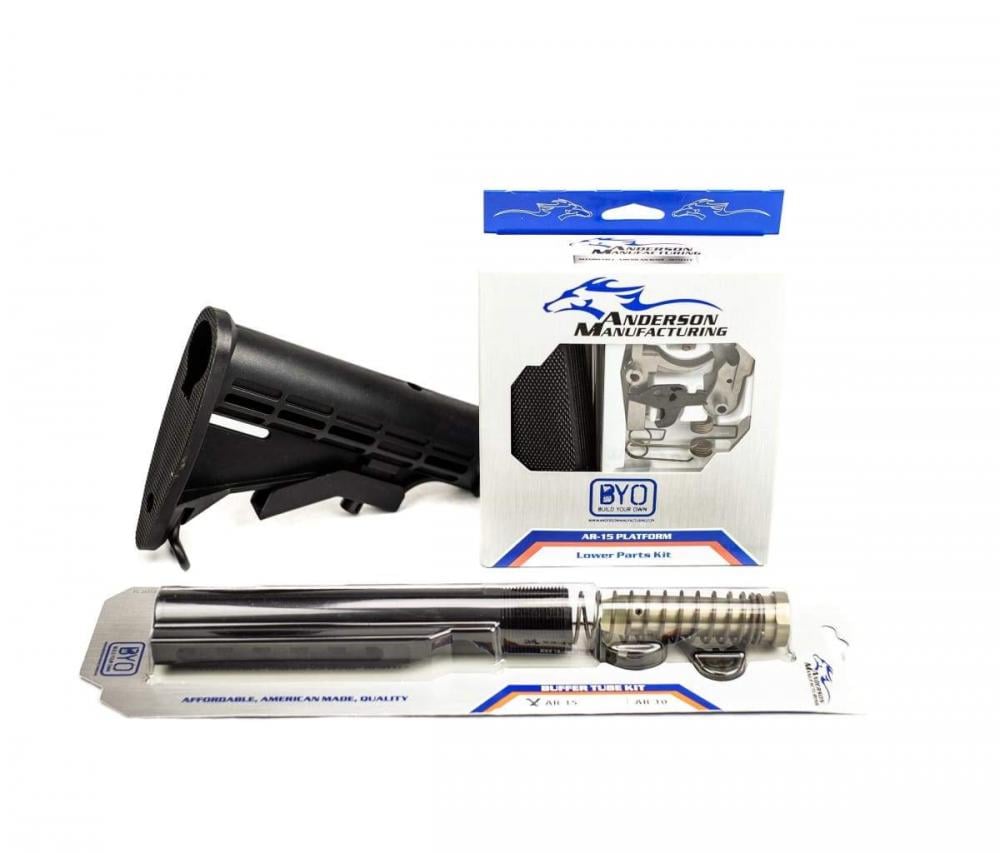 Anderson Mil-Spec Lower Build Kit Stainless - $94.95 (Free S/H over $150)
