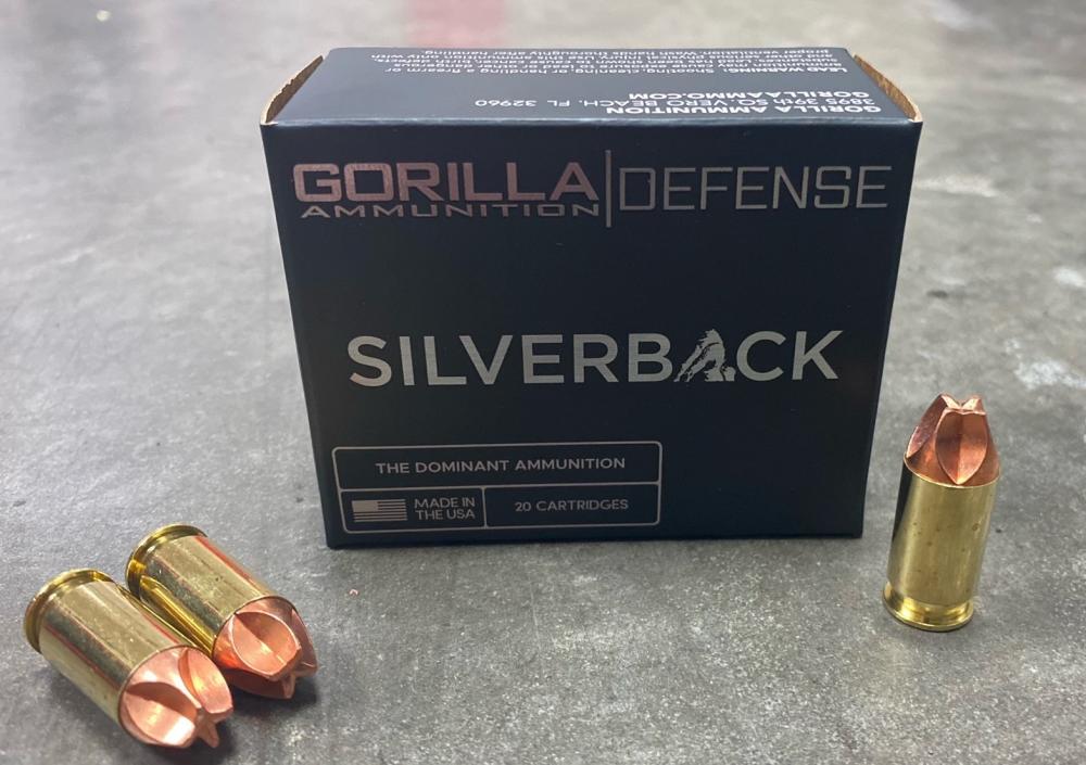 Gorilla Silverback 45ACP 120gr, Lehigh Xtreme Defense, 20 Round Box - $40.99