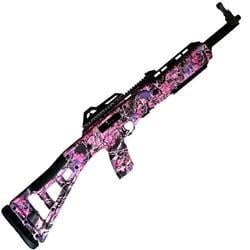 Hi-Point Carbine 9mm Luger 16.5" 10 Rounds Polymer Stock Pink Camo - $327.99 (Free S/H on Firearms)