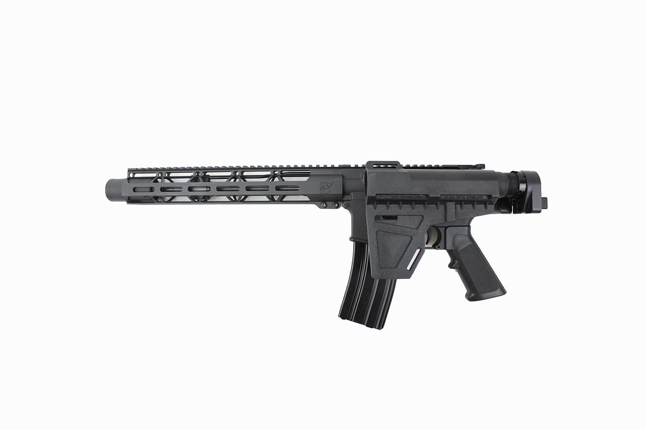 5.56 Nato 'Operator Series' 10.5" Complete Pistol / 1:7 Twist / 12" MLOK Handguard / Kak Blade with Foldable Adapter - $779.99