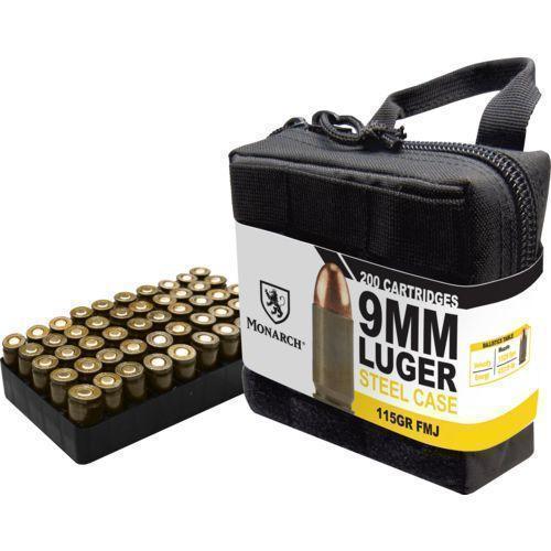 Monarch 9mm Luger 115-Grain 200 Rnds - $29.59 after code