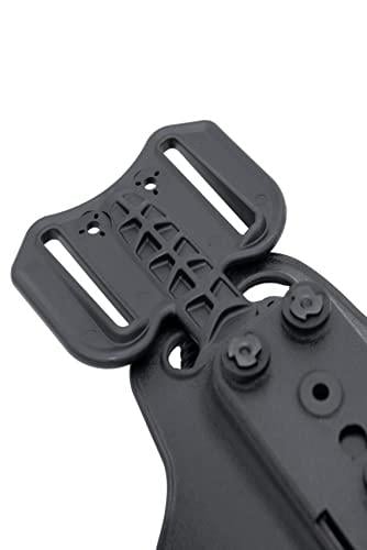 Qls Safariland 2 Pcs Qls Quick Locking System Kit With Locking Fork And Receiver Plate Tourniquet Holder Gun Holster Drop Flex Adapter And Mid-Ride Belt Loop With Leg Platform Shroud Attachment Glock Qls Safariland 2 Pcs Qls Quick Locking System Kit With Locking Fork And Receiver Plate Tourniquet Holder Gun Holster Drop Flex Adapter And Mid-Ride Belt Loop With Leg Platform Shroud Attachment Glock