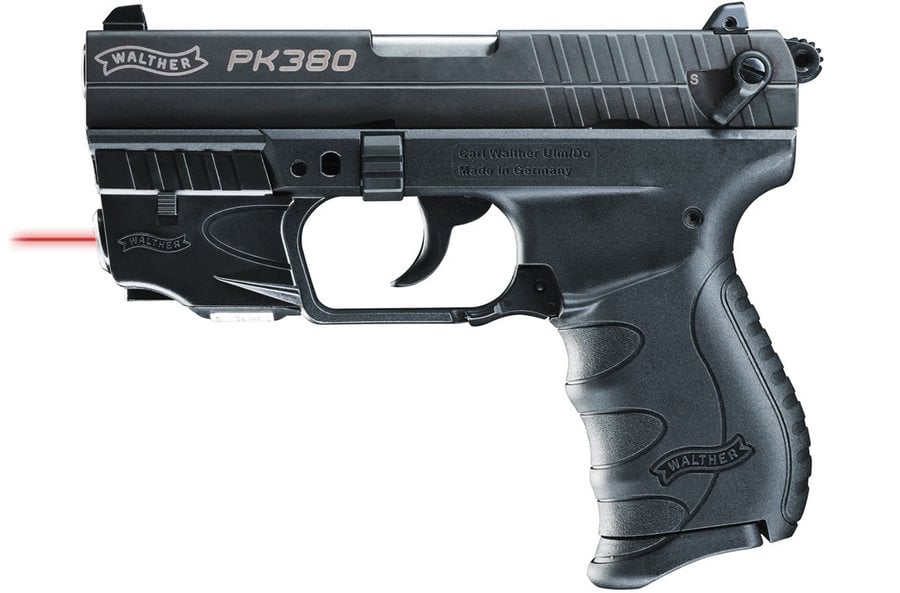 WALTHER PK380 380 ACP 3.6in Black 8rd - $411.99 (Free S/H on Firearms)