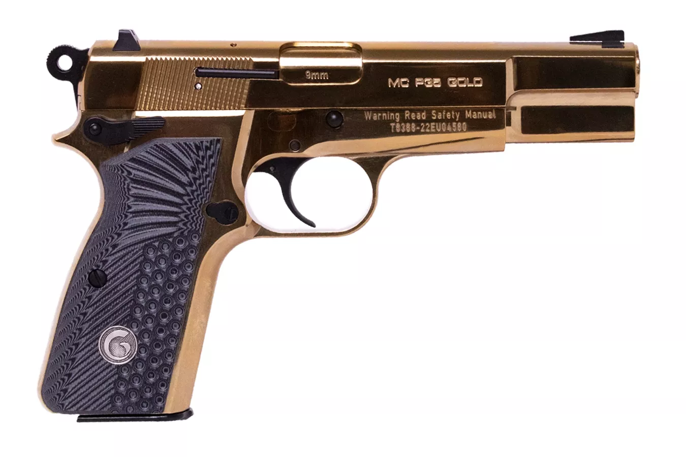Girsan MCP35 9mm Semi-Auto Pistol in Gold Colored Finish - $664.95