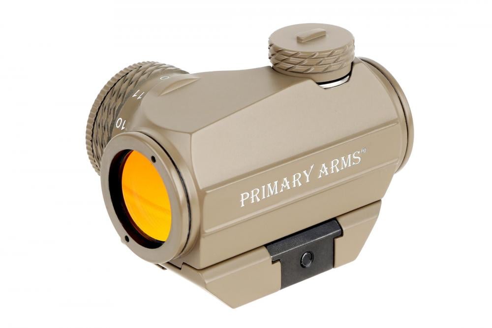 Primary Arms SLx Advanced Rotary Knob Microdot Red Dot Sight FDE - $129.99 Shipped