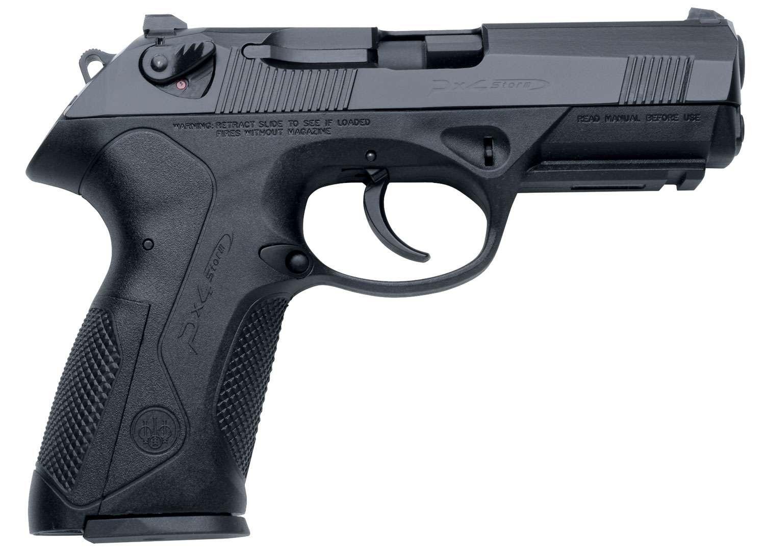 Beretta USA Px4 Storm Full Size *CA Compliant 9mm Luger 4" 10+1 Black - $516.67 (Add to cart)