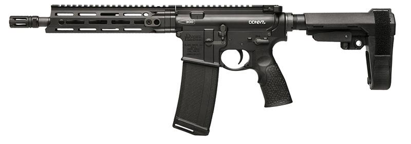 DDM4 V7 Pistol, .300 BLK, 10.3" Barrel, SBA3 Brace, M-LOK Handguard, Black, 32-Rd - $1437.99