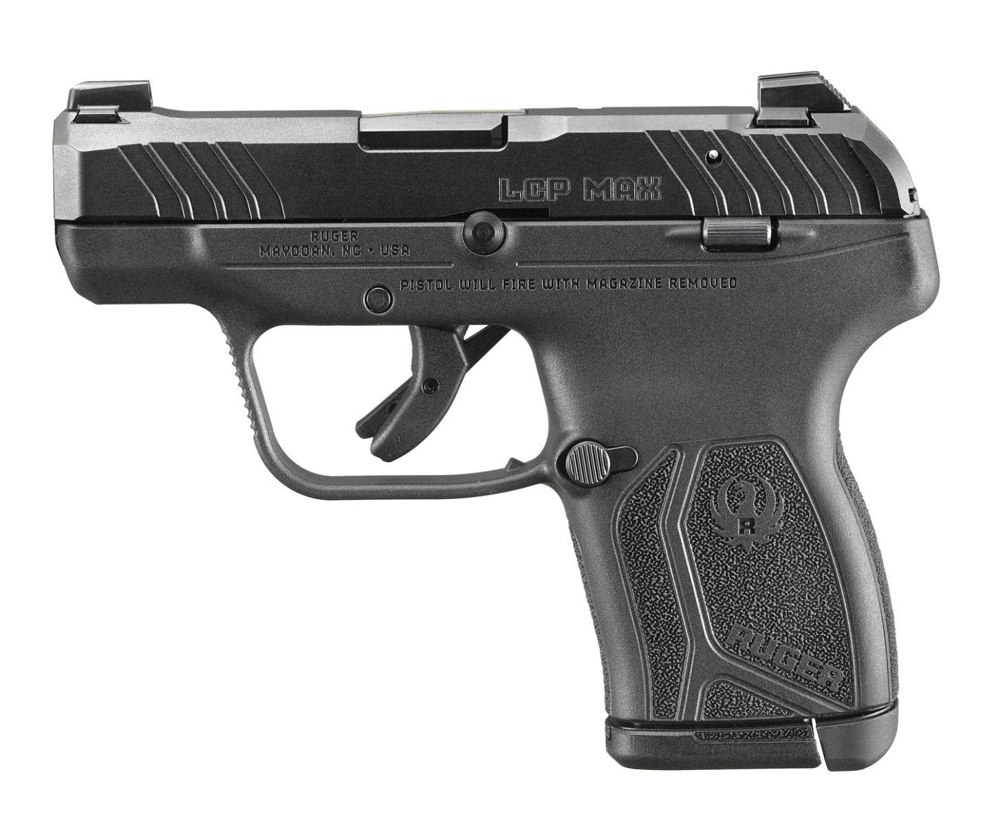 Ruger LCP Max w/Tritium Front Sight 380ACP 2.8" Barrel 10+1 - $329 (Free S/H on Firearms)