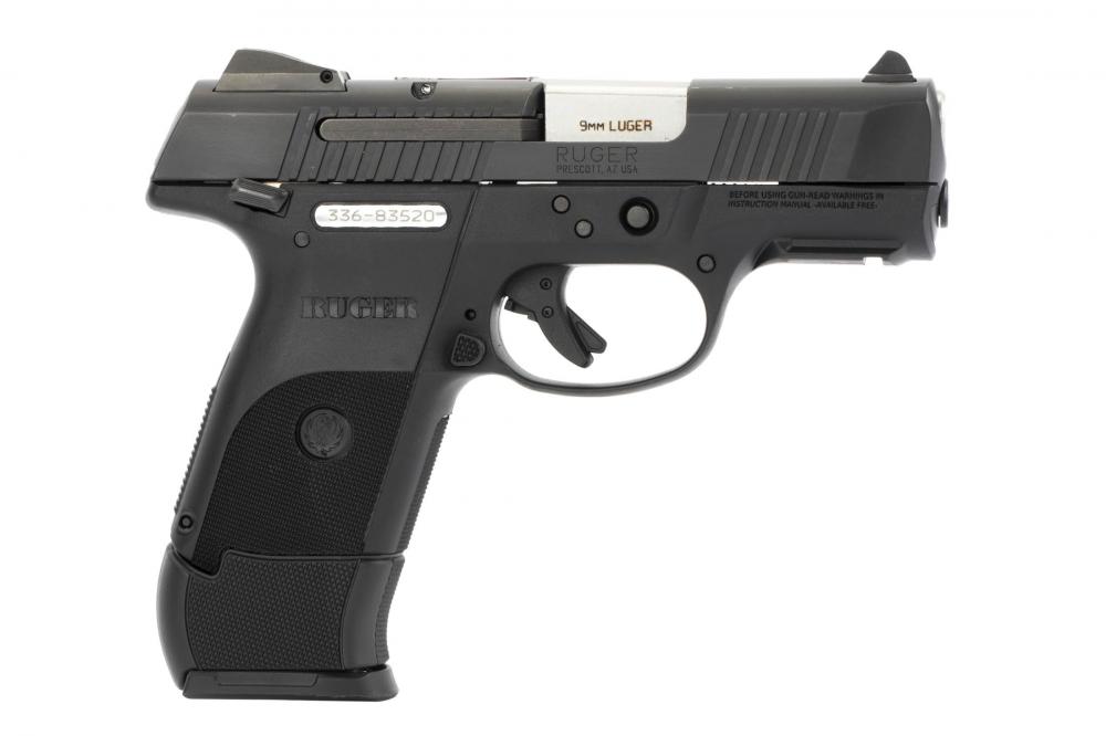 Ruger Sr9c 9mm Compact Pistol 35″ Bbl 10 Rd And 17 Rd Mags Black Ruger 3314 29999 Gun 1523