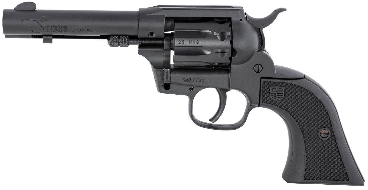 Diamondback Sidekick 22 WMR 9rd 4.50" Black Revolver - $196.0