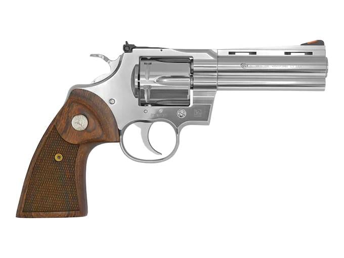 Colt Python 357 Revolver 6" 6Rd Pistol Stainless Steel Walnut grips - $1499 + Free Shipping