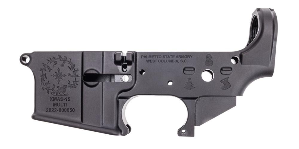 PSA AR-15 "XMAS-15" Stripped Lower Receiver, Multi Caliber - $59.99 + Free Shipping