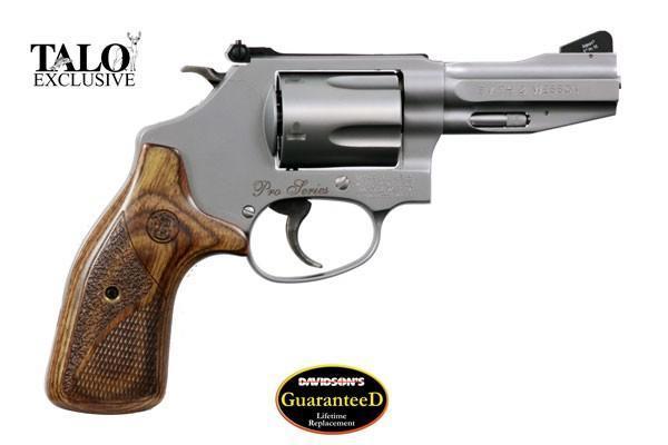 Smith And Wesson 178064 60 Pro Series Revolver 38 Spl 3in 5rd Stainless Wood Grip Talo 65799 8922