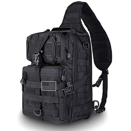 Molle Army Carry side bag Tactical Gun Range utility backpack